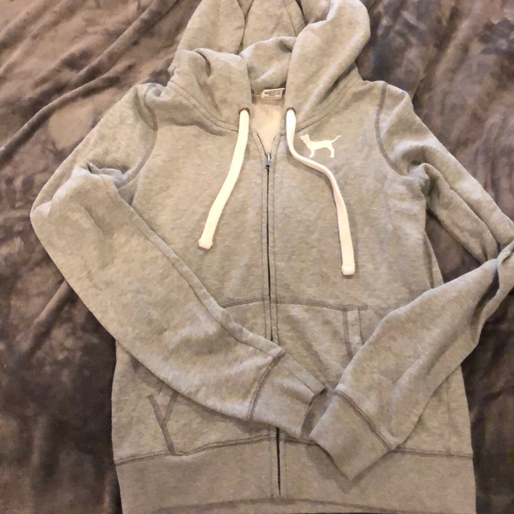 Gray PINK sweatshirt